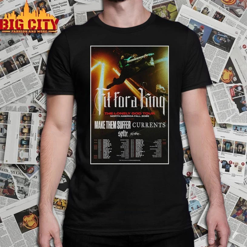 Fit For A King Borth America Fall 2025 Poster shirt