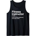 Fitness Instructor Definition Normal Only Cooler Teach Gift Tank Top MADE IN USA T-Shirts, Hoodie, Sweatshirt