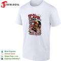 Five Guys real flavor comes loaded and loud burger fries shirt
