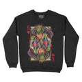 Fleece Crewneck Sweatshirt - Zombie King T-Shirts, Hoodie | RetroVerseTees.com