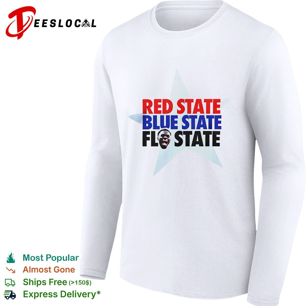 Flo State Red State Blue State Florida Gators shirt