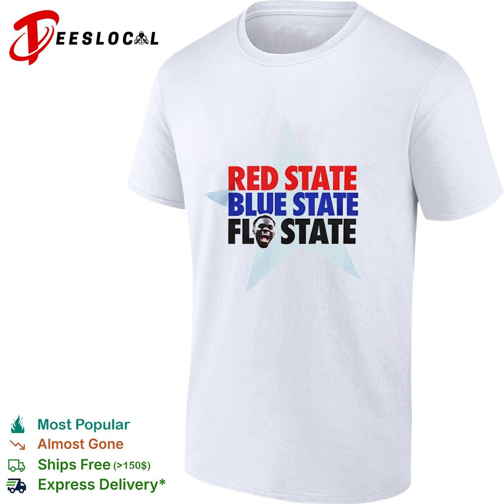 Flo State Red State Blue State Florida Gators shirt