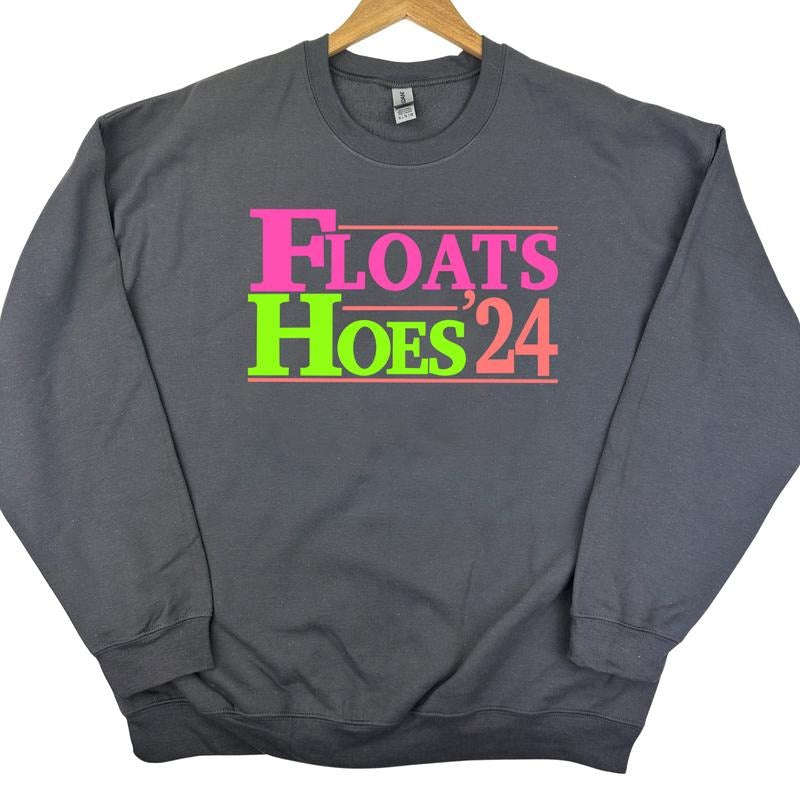 Floats & Hoes Sweatshirt 'NLB' T-Shirts, Hoodie | RetroVerseTees.com