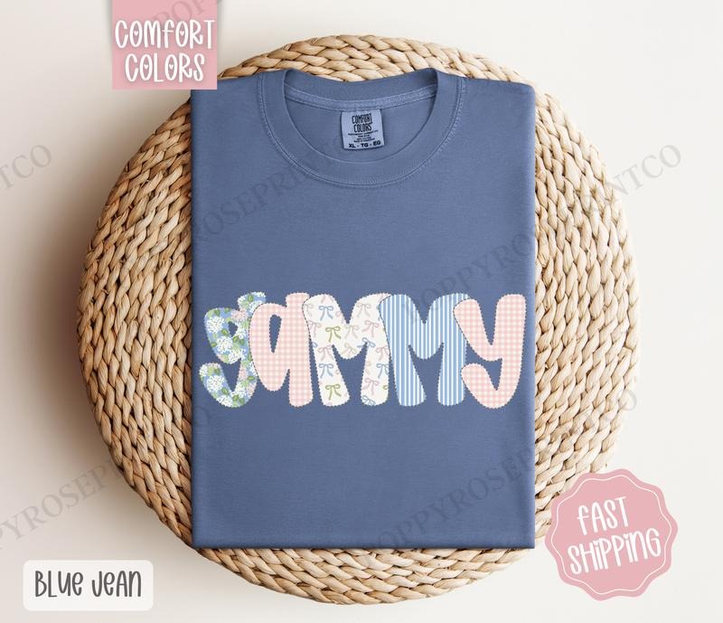 Floral Gammy Comfort Colors Shirt, Cute Spring Grandma Tshirt, Coquette Gammy Tee Hoodie, Sweatshirt | RetroVerseTees.com