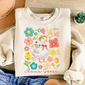 Floral Mama Goose  Shirt, Mama Goose Shirt, Girly Shirt, Goose Shirt, Mother's Day Shirt, Floral Mama Shirt, Duck Shirt...