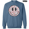 Floral Patriotic Happy Face Sweatshirt 'NLB' T-Shirts, Hoodie | RetroVerseTees.com