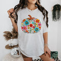 Floral Pumpkin T-Shirts, Hoodie, Sweatshirt | RetroVerseTees.com