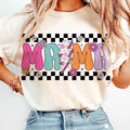 Floral mama T-Shirt, Distressed Mama Western T-Shirt, Mama Floral T-Shirt, Mothers Day T-Shirt, Mama Shirt T-Shirt,...