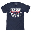 Florida Atlantic University Owls T-Shirt - Navy Blue Hoodie, Sweatshirt | RetroVerseTees.com