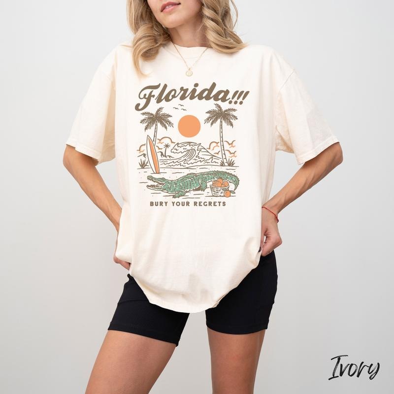 Florida Bury The Regrets Shirt Hoodie, Sweatshirt | RetroVerseTees.com