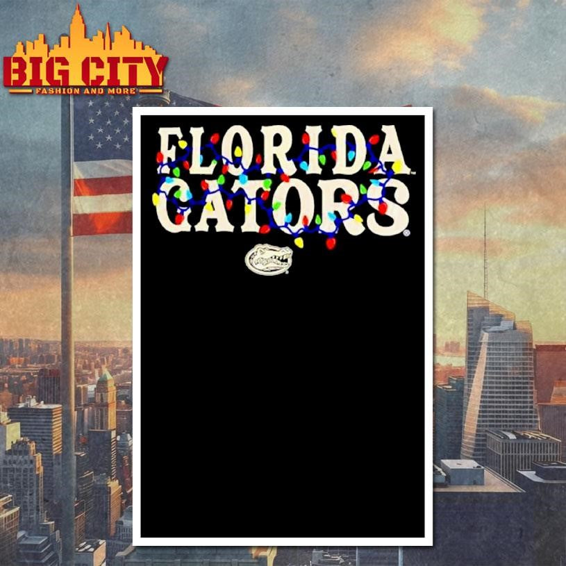 Florida Gators String Lights Christmas Shirt
