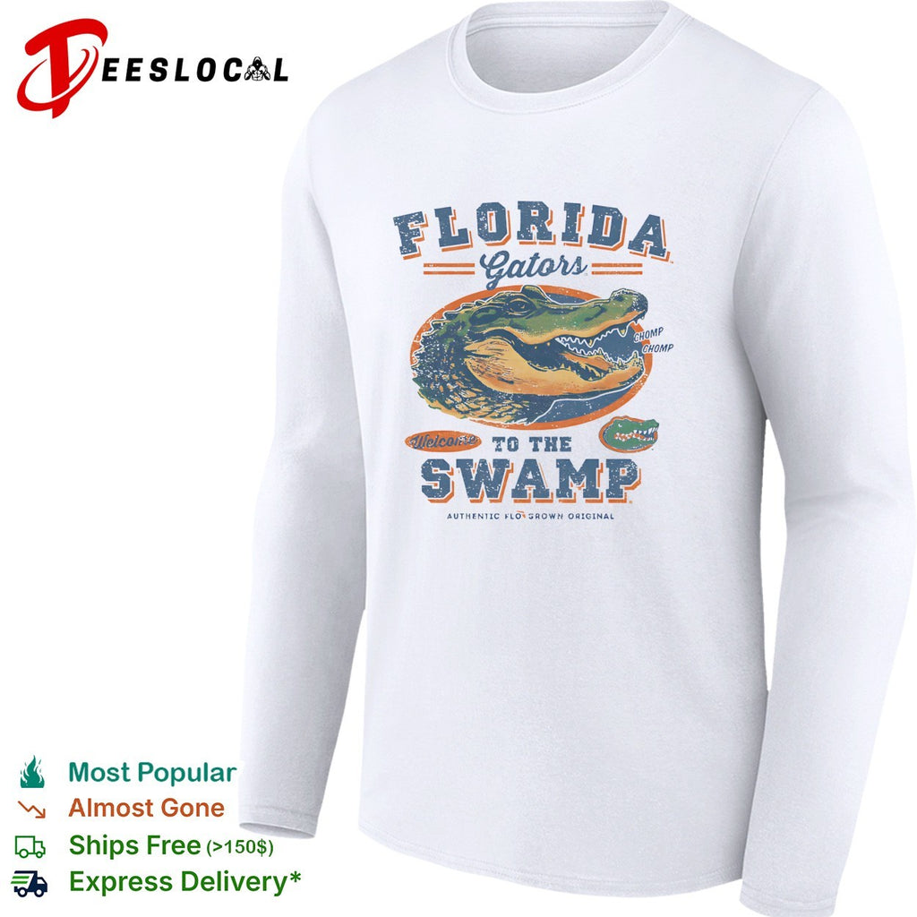 Florida Gators welcome to the swamp chomp shirt