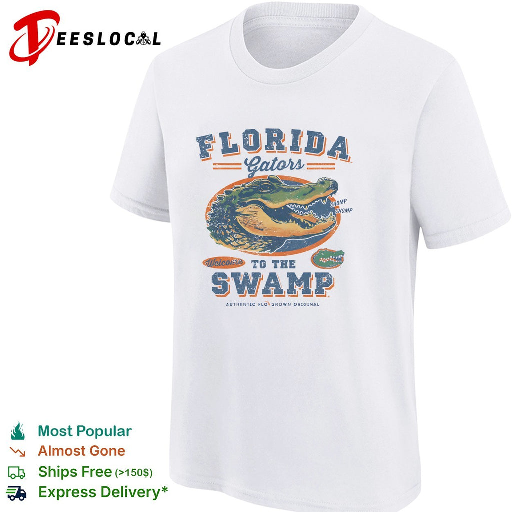 Florida Gators welcome to the swamp chomp shirt