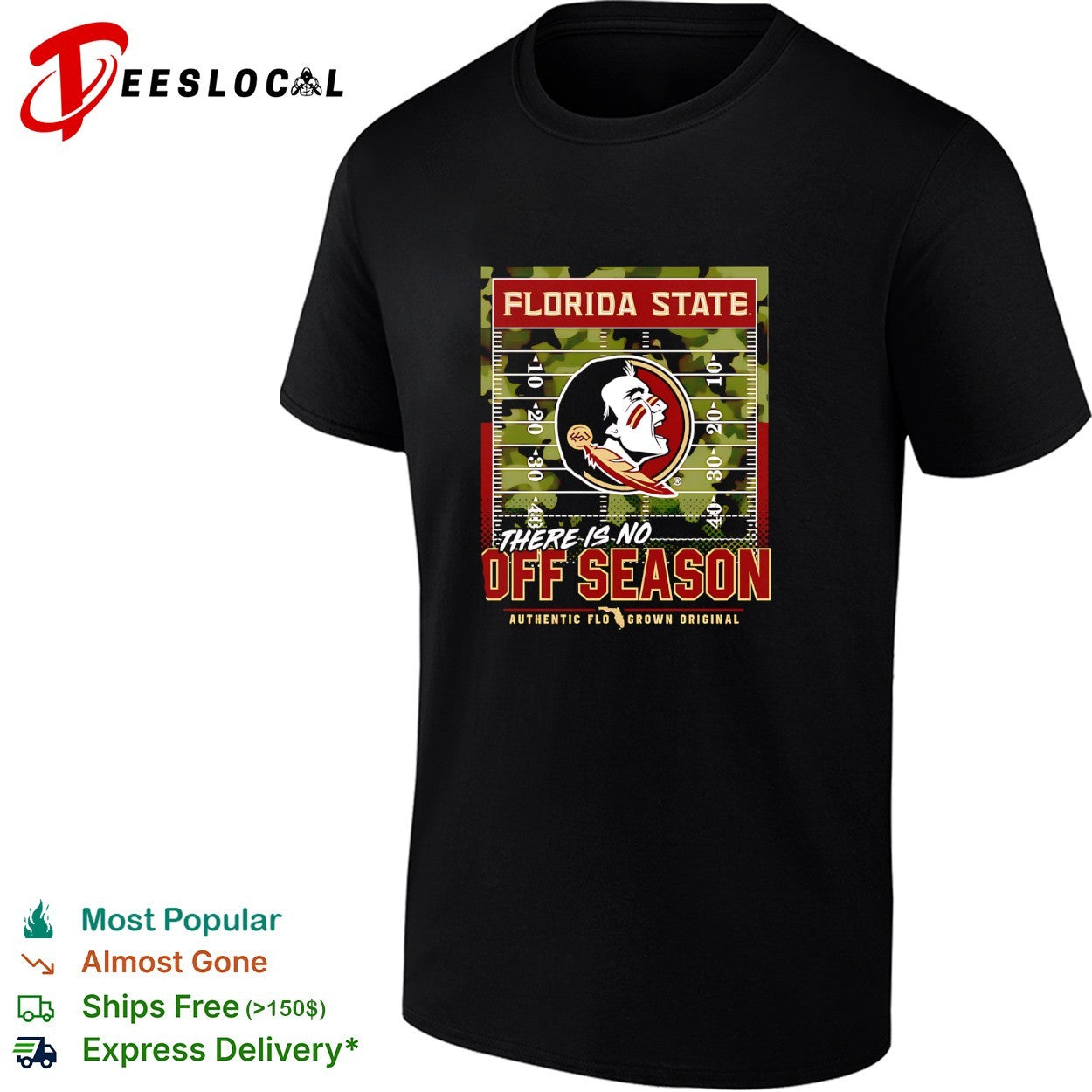 Florida State Seminoles there is no off season shirt