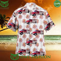 Florosa Fire Department Rescue 5 Summer Hawaiian Shirt