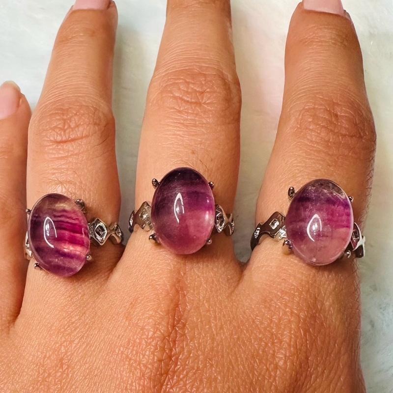 Flourite stone. Adjustable rings Daily T-Shirts, Hoodie, Sweatshirt | RetroVerseTees.com