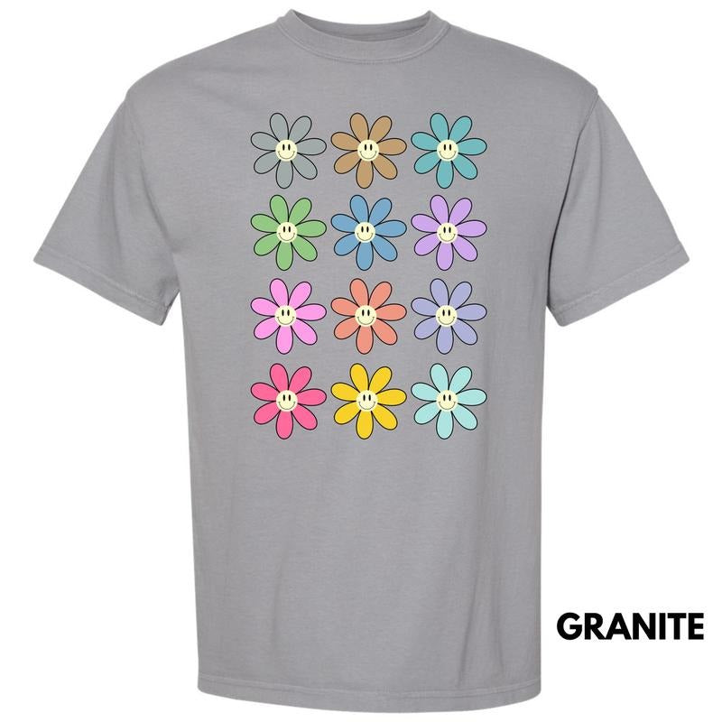 Flower Power Collage Comfort Colors T-Shirt 'NLB' Hoodie, Sweatshirt | RetroVerseTees.com