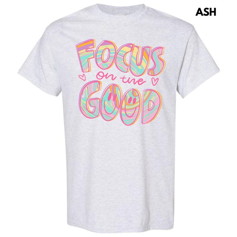 Focus On The Good Gildan Short Sleeve T-Shirt 'NLB' Hoodie, Sweatshirt | RetroVerseTees.com