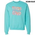 Focus On The Good Swirls Sweatshirt 'NLB' T-Shirts, Hoodie | RetroVerseTees.com