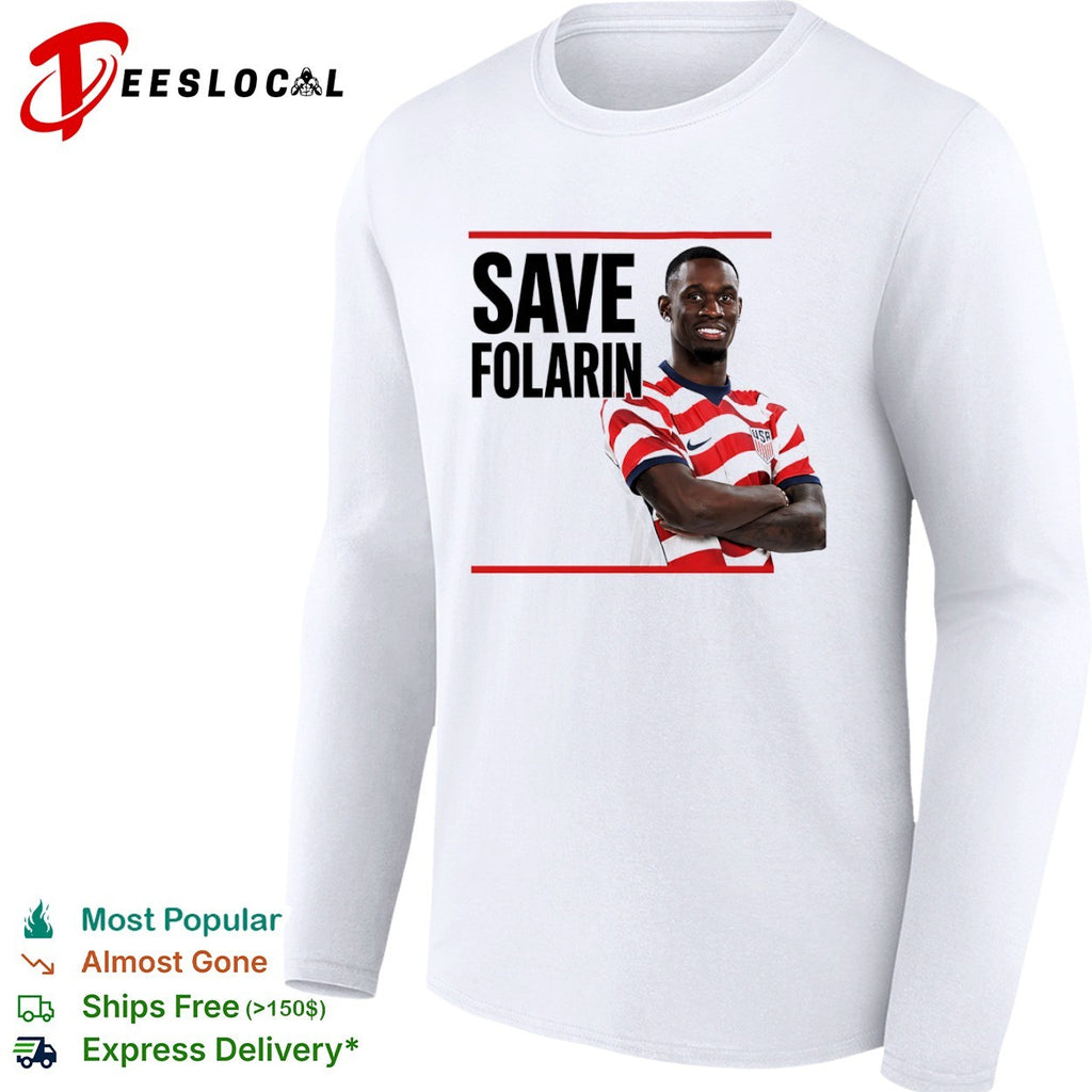 Folarin Balogun USMNT Save Folarin shirt