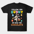 Follow TNF Bunny Mouthless cat Has TNF Chocolate Funny Easter T-Shirt style 02 Hoodie, Sweatshirt | RetroVerseTees.com