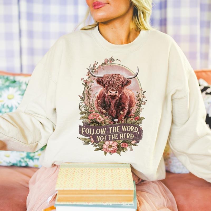 Follow the Word - DTF Transfers - THIS IS NOT A SHIRT Hoodie, Sweatshirt | RetroVerseTees.com