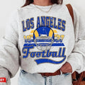 Football All Team Vintage Crewneck Sweatshirt, Vintage Rams Sweatshirt, Game Day Sweatshirt, Rams Gifts Hoodie T-Shirts