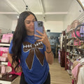 Football Bow T-Shirt Hoodie, Sweatshirt | RetroVerseTees.com