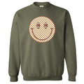 Football Checkered Happy Face Sweatshirt 'NLB' T-Shirts, Hoodie | RetroVerseTees.com