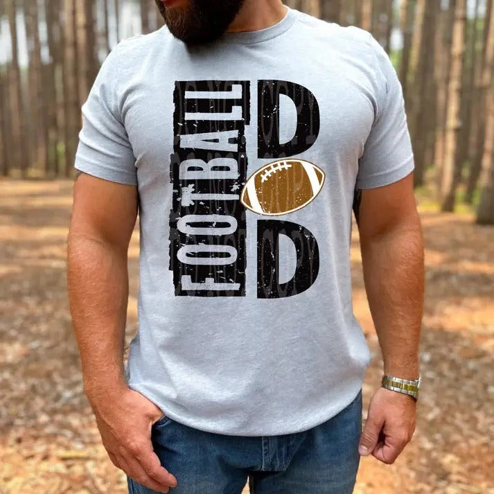 Football Dad DTF Transfers - THIS IS NOT A SHIRT Hoodie, Sweatshirt | RetroVerseTees.com
