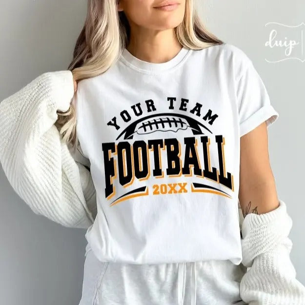 Football Game Day Shirt, T-Mom Shirt, Football Shirt For Women, Sports Mom Shirt, Mothers Day Gift, Family Footbal Shirt....