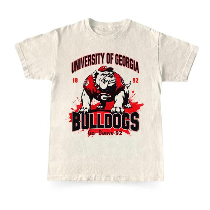 Football Georgia Sports Fan T-Shirt Vintage State Graphic Tee Hoodie, Sweatshirt | RetroVerseTees.com