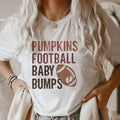 Football Pregnancy Announcement Shirt Fall Baby Reveal TShirt Thanksgiving Pregnancy Reveal Tee Fall Maternity t-shirt...