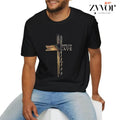 For God so loved the world that He gave His only Son T-Shirt Casual Style Crew Neck Short Sleeve T-Shirt Tops Trendy for...