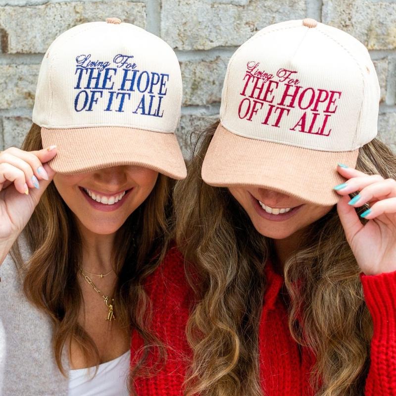 'For The Hope Of It All' Lyrics Corduroy Hat T-Shirts, Hoodie, Sweatshirt | RetroVerseTees.com