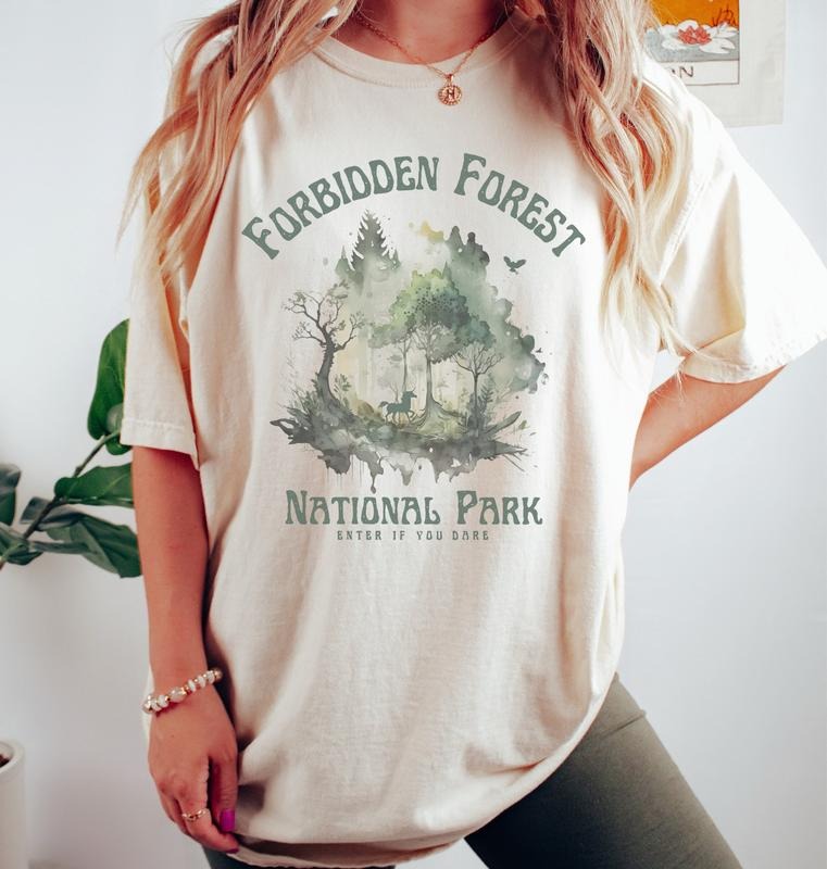 Forbidden Forest T-Shirt, Bookish T-Shirt Hoodie, Sweatshirt | RetroVerseTees.com
