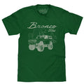 Ford Bronco T-Shirt - Forest Green Hoodie, Sweatshirt | RetroVerseTees.com