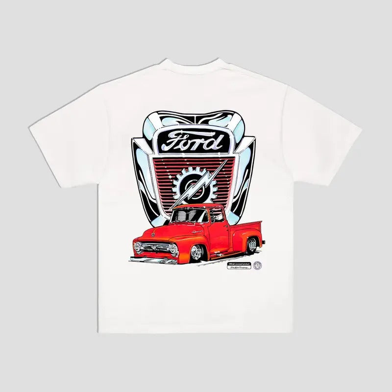 Ford F100 T-Shirt Classic Trunks Menswear Hoodie, Sweatshirt | RetroVerseTees.com