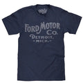 Ford Motor Company Detroit Michigan T-Shirt - Navy Hoodie, Sweatshirt | RetroVerseTees.com