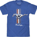 Ford Mustang Big and Tall T-Shirt - Blue Hoodie, Sweatshirt | RetroVerseTees.com