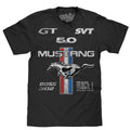 Ford Mustang Boss 302 T-Shirt - Black Hoodie, Sweatshirt | RetroVerseTees.com
