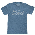 Ford Script Logo T-Shirt - Cabo Blue Hoodie, Sweatshirt | RetroVerseTees.com