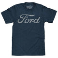 Ford Signature Script Logo T-Shirt - Navy Hoodie, Sweatshirt | RetroVerseTees.com