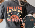 Forever Chasing Sunsets T Shirt Hoodie Sweater, Summer Shirt, Vacation Shirt, Beach Shirt, Summer Vacation Shirt, Boho...