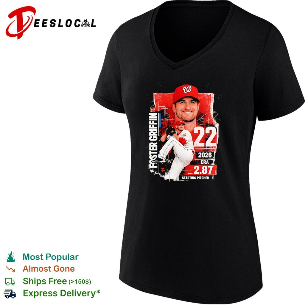 Foster Griffin 2026 Starting Pitcher 22 shirt