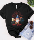 Fourth Of July Gnome Shirt Usa Independence Day Tshirt Gnome Shirt Patriotic T-shirt American Shirt 4th Of July Tee...