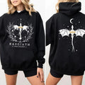 Fourth Wing Double Sided Sweater, Basgiath War College Sweatshirt, Dragon Rider, Rebecca Yoros, Violet Sorrengail, The...