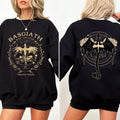 Fourth Wing Double Sided Tshirt Sweatshirt Hoodie Basgiath War College Shirt War College Gift Daily Outfit Casual...
