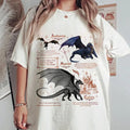 Fourth Wing Dragon shirt, Tairn & Andarna shirt, Basgiath War College Tee, Dragon Rider shirt, Bookish Gift for Readers...