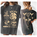 Fourth Wing Dragons Shirt, Basgiath War College Tee, Tairn Andarna Sgaeyl Shirt, Bookish Gifts, Dragon Rider...
